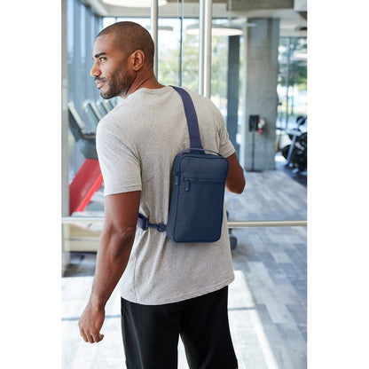 NEW STRAYER Port Authority® Matte Sling - River Blue Navy