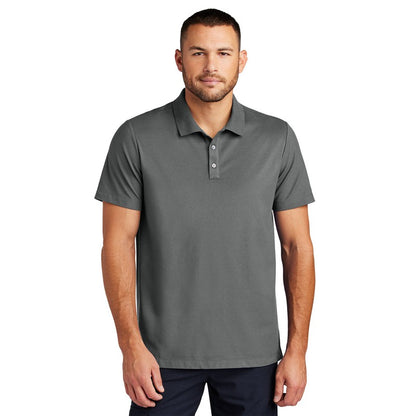 NEW STRAYER Mercer+Mettle™ Stretch Pique Polo - Storm Grey