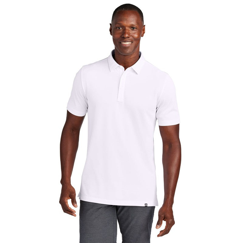 NEW STRAYER TravisMathew Cabana Solid Polo - WHITE