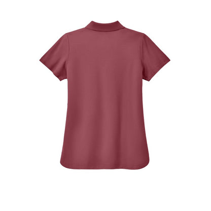 NEW STRAYER Mercer+Mettle™ Women’s Stretch Pique Polo - Rosewood