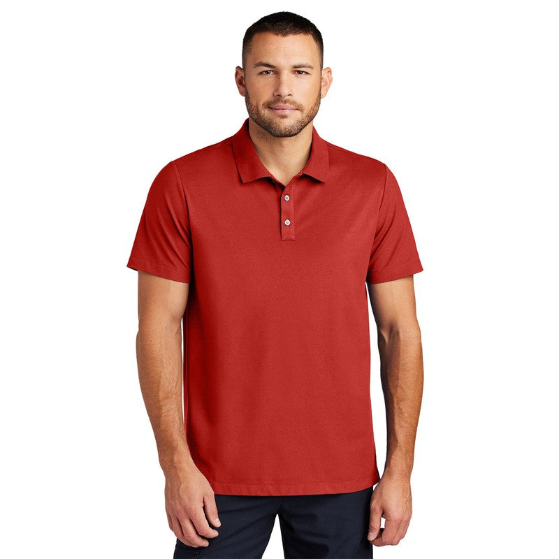 STRAYER Mercer+Mettle™ Stretch Pique Polo - Apple Red