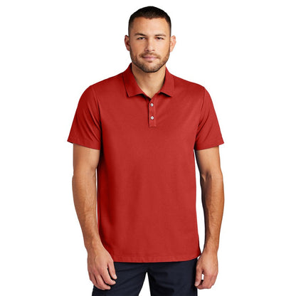 NEW STRAYER Mercer+Mettle™ Stretch Pique Polo - Apple Red