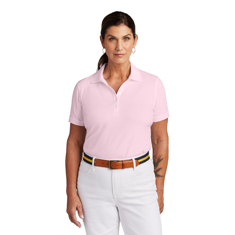 STRAYER Brooks Brothers® Women’s Pima Cotton Pique Polo - Pearl Pink