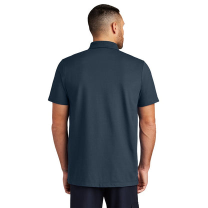 NEW STRAYER ALUMNI - Mercer+Mettle® Stretch Pique Polo - Night Navy