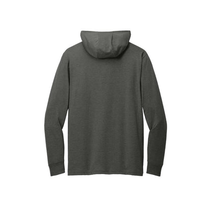 NEW STRAYER Allmade® Unisex Tri-Blend Hoodie Tee - Space Black