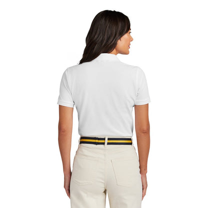 NEW STRAYER Brooks Brothers® Women’s Pima Cotton Pique Polo - White