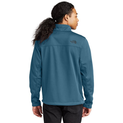 STRAYER The North Face® Chest Logo Ridgewall Soft Shell Jacket - Shady Blue