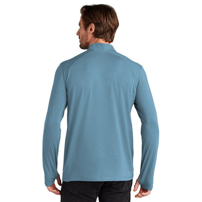 NEW STRAYER OGIO® Motion 1/4-Zip - Blue Mist