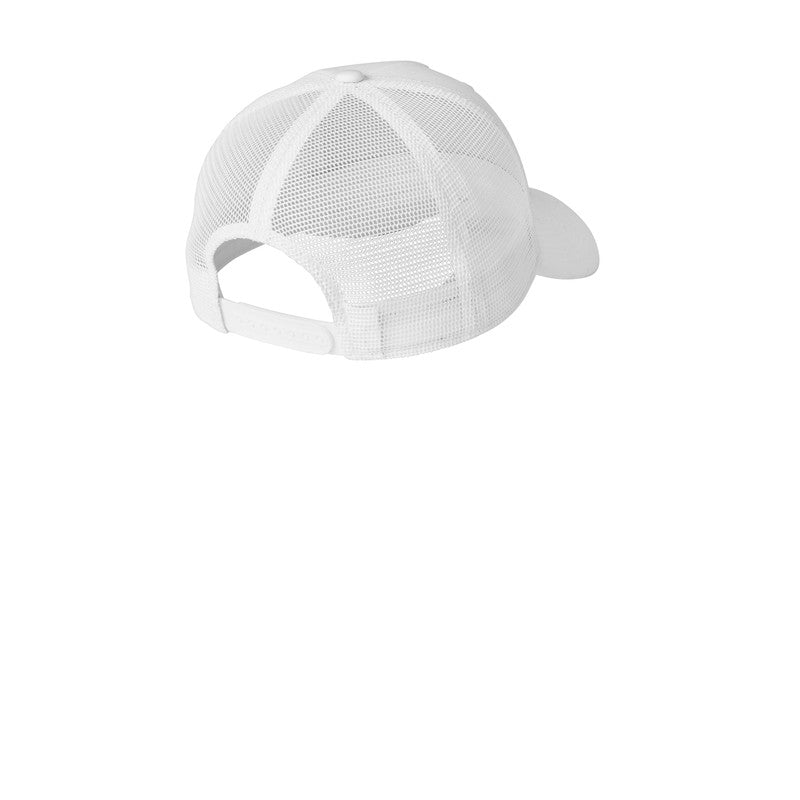 STRAYER Nike Snapback Mesh Trucker Cap - WHITE