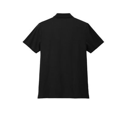 NEW STRAYER Mercer+Mettle™ Stretch Pique Polo - Deep Black