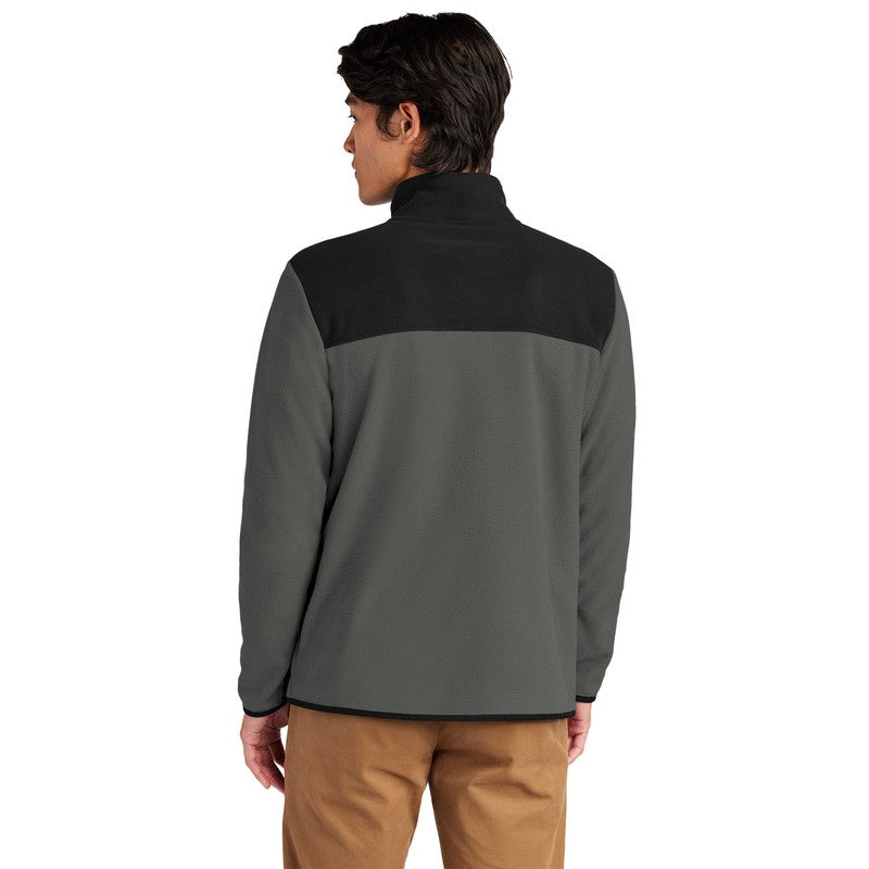 STRAYER The North Face® Glacier Full-Zip Fleece Jacket - Asphalt Grey/ TNF Black
