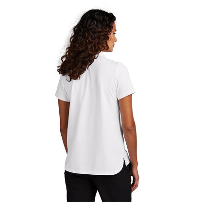 NEW STRAYER Mercer+Mettle™ Women’s Stretch Pique Polo - White