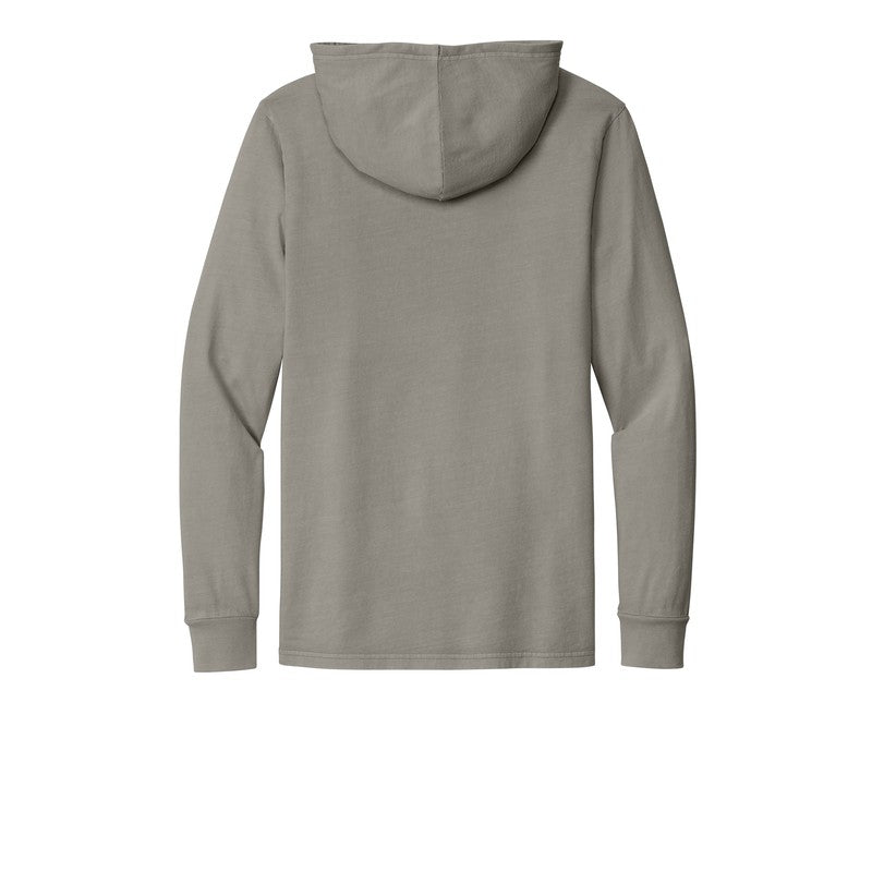 STRAYER Allmade® Unisex Mineral Dye Organic Cotton Hoodie Tee - Driftwood Grey