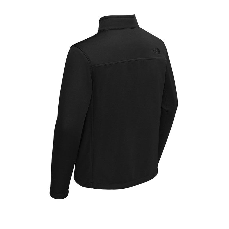 NEW STRAYER The North Face® Chest Logo Ridgewall Soft Shell Jacket - TNF Black