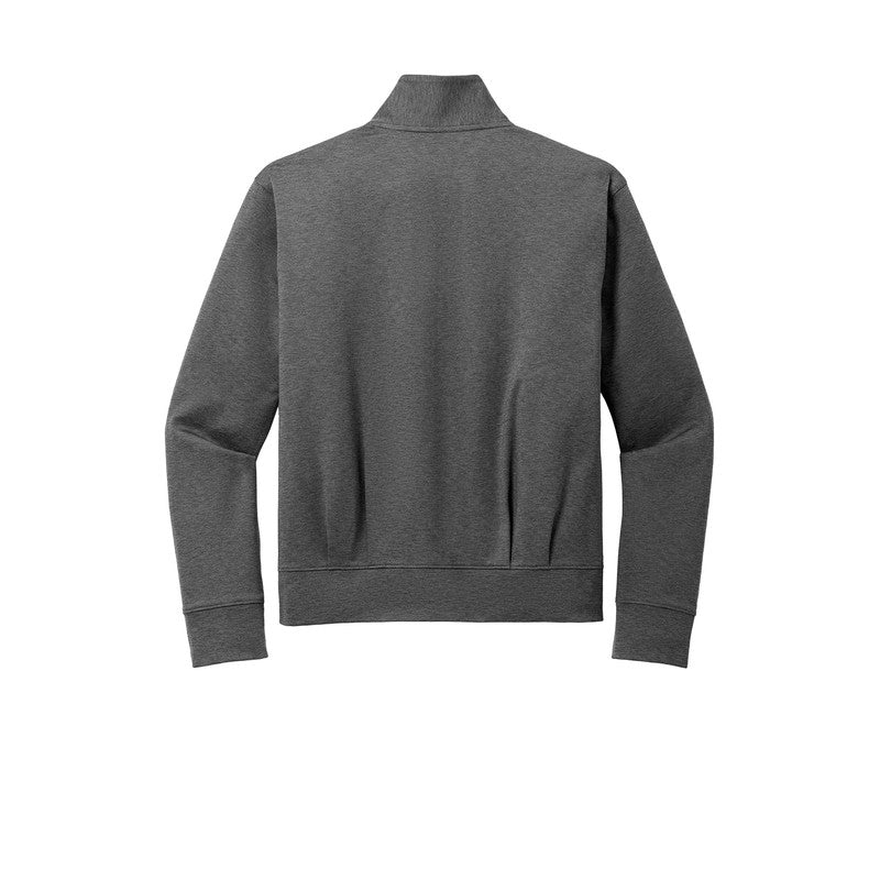 STRAYER Port Authority® Ladies C-FREE® Double Knit Full-Zip - Grey Steel Heather