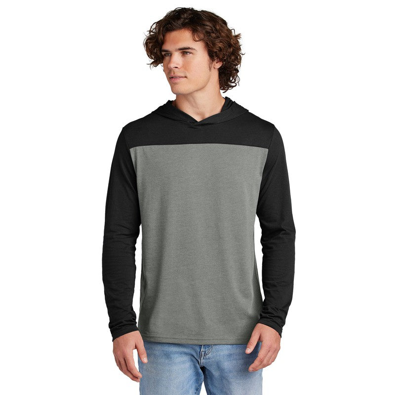 STRAYER Sport-Tek® Halftime Long Sleeve Hoodie - Black/ Vintage Heather
