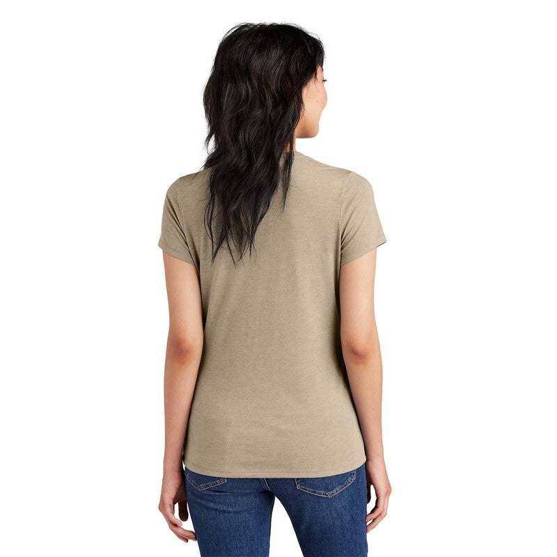 NEW STRAYER District ® Women’s Perfect Tri ® Tee-Desert Tan Heather