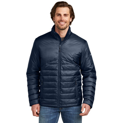 NEW STRAYER Eddie Bauer ® Quilted Jacket - River Blue Navy