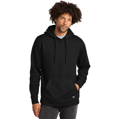 NEW STRAYER New Era ® Comeback Fleece Pullover Hoodie - Black