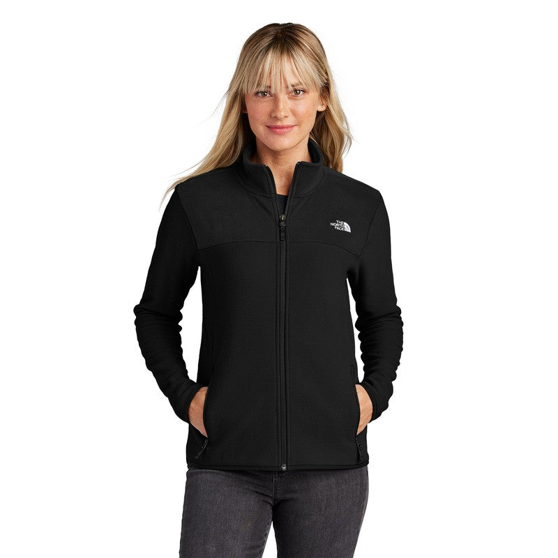 STRAYER The North Face® Ladies Glacier Full-Zip Fleece Jacket - TNF Black