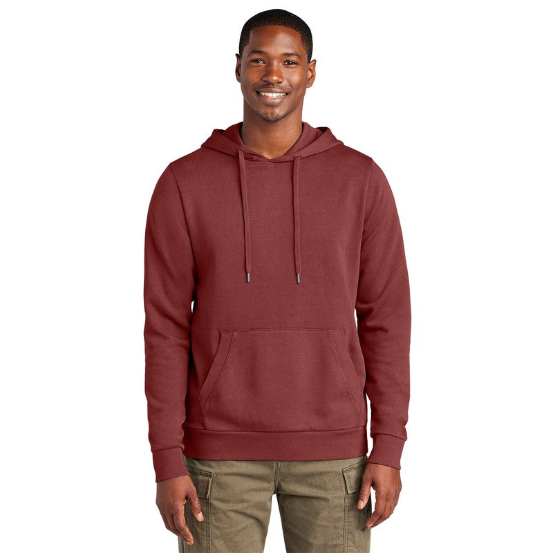 STRAYER District Wash™ Fleece Hoodie - Garnet