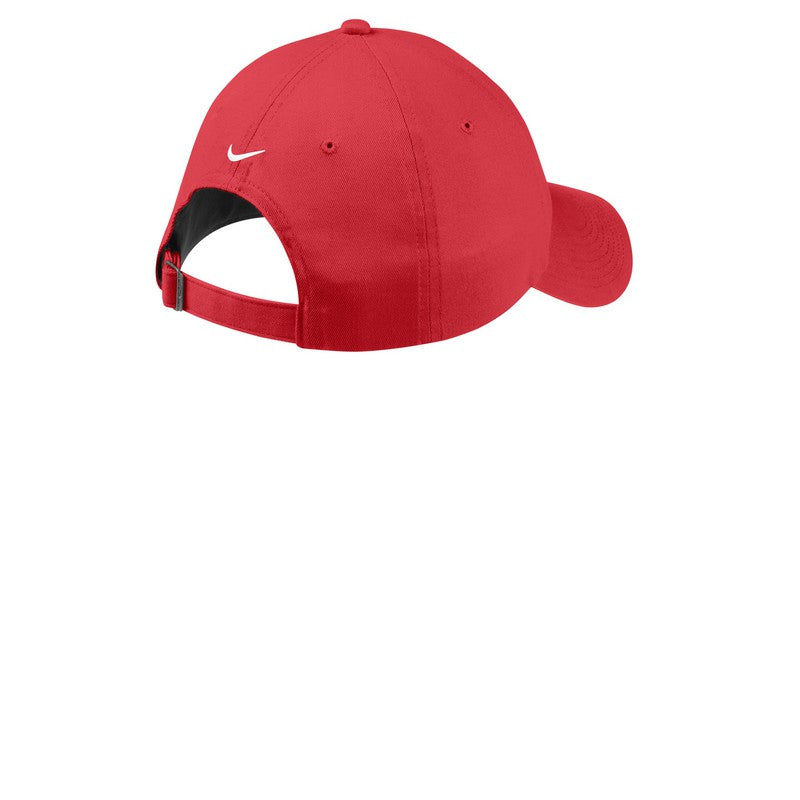 NEW STRAYER Nike Golf Unstructured Twill Cap Gym Red