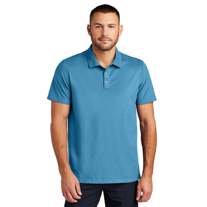 NEW STRAYER Mercer+Mettle™ Stretch Pique Polo - Parisian Blue