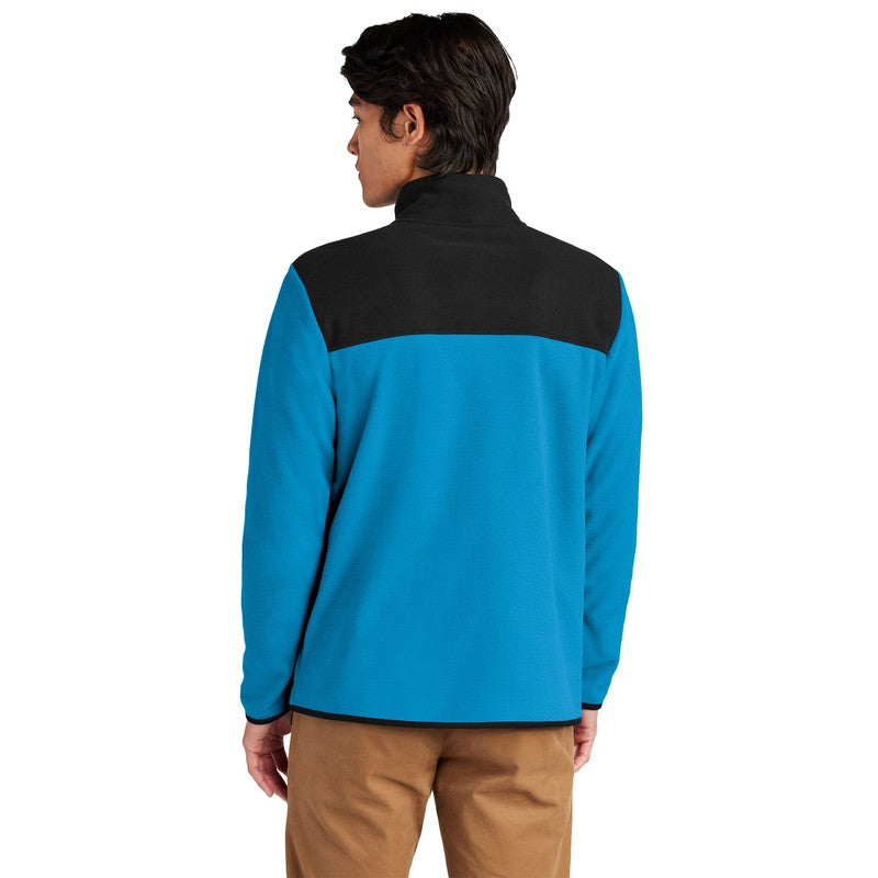 NEW STRAYER The North Face® Glacier Full-Zip Fleece Jacket - Hero Blue/ TNF Black