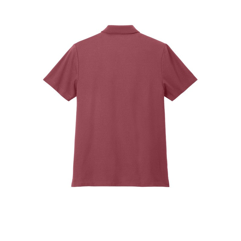 NEW STRAYER Mercer+Mettle™ Stretch Pique Polo - Rosewood
