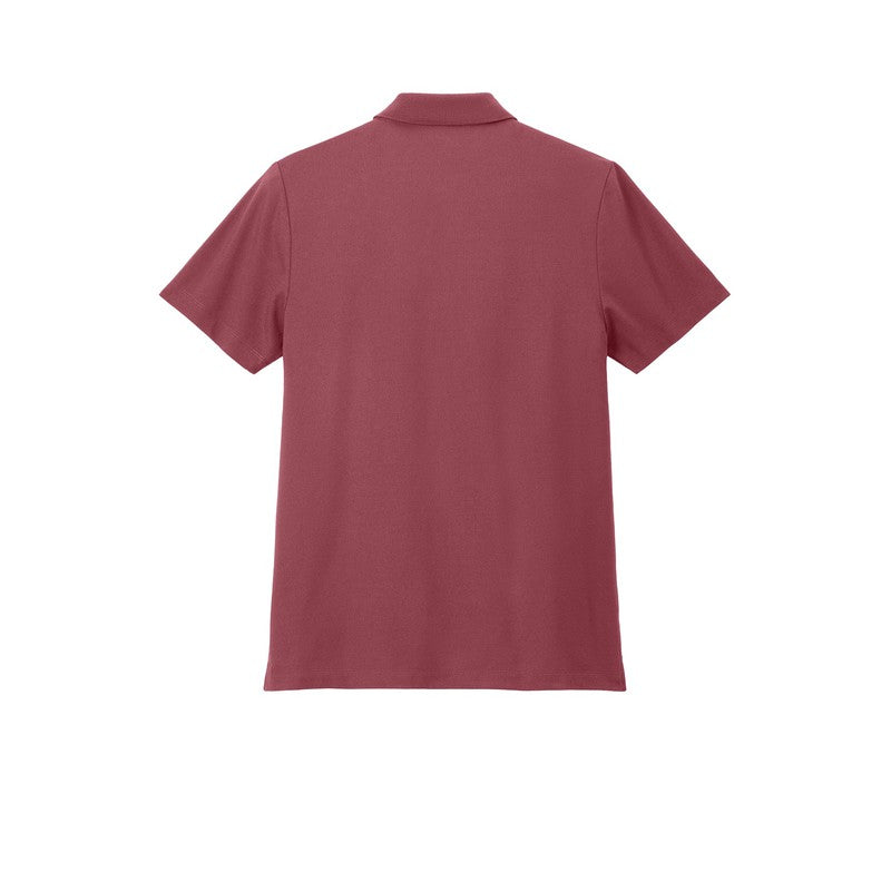 STRAYER Mercer+Mettle™ Stretch Pique Polo - Rosewood