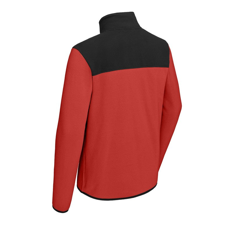 STRAYER The North Face® Glacier Full-Zip Fleece Jacket - Rage Red / TNF Black