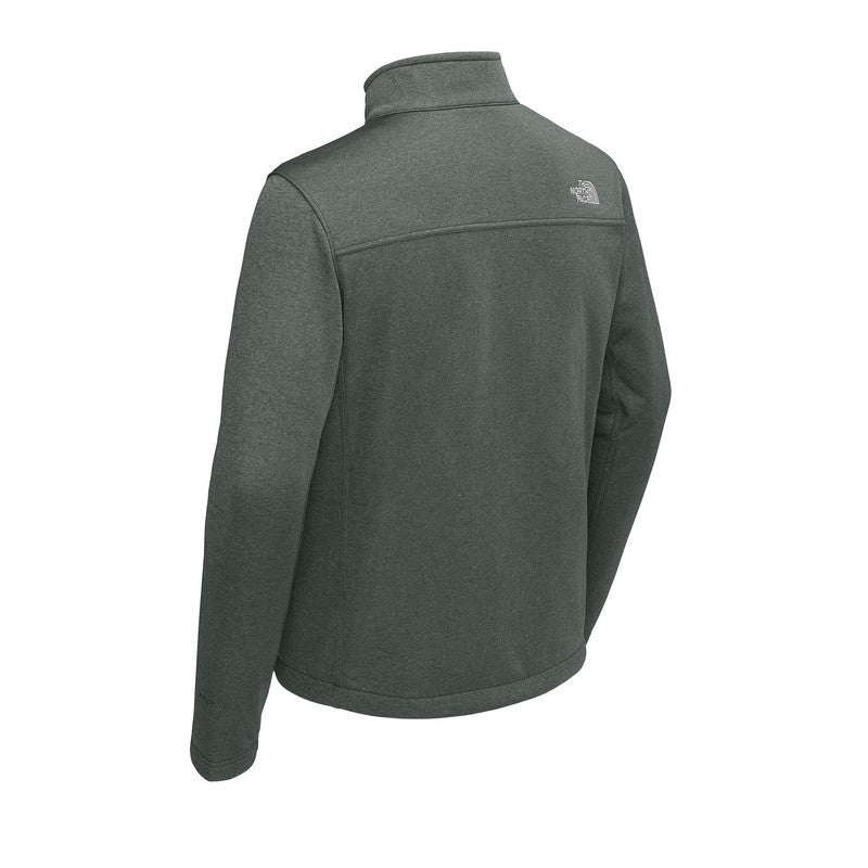 STRAYER The North Face® Chest Logo Ridgewall Soft Shell Jacket - TNF Dark Grey Heather