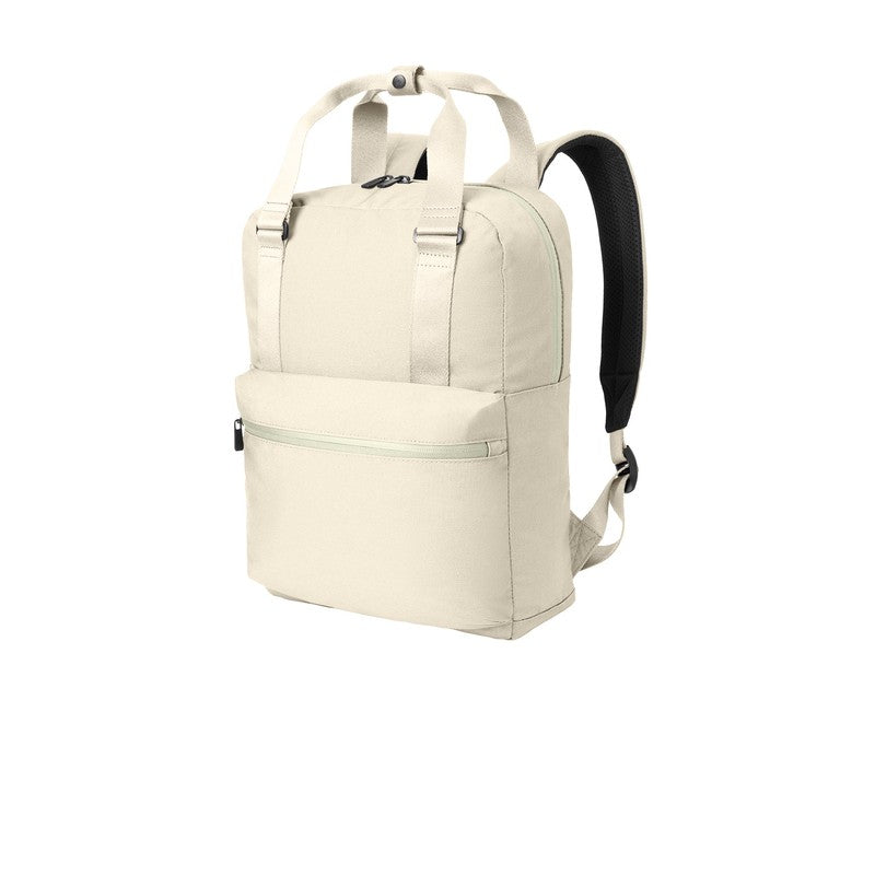 NEW STRAYER Mercer+Mettle™ Claremont Handled Backpack - Warm Quartz