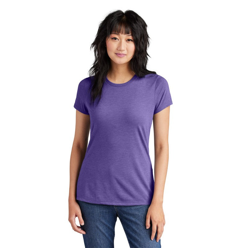 STRAYER District ® Women’s Perfect Tri ® Tee-Purple Frost