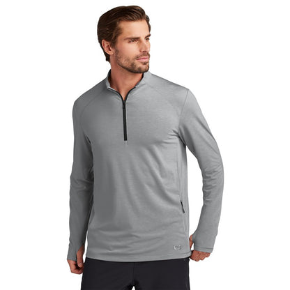 NEW STRAYER OGIO® Motion 1/4-Zip - Greystone