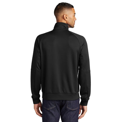 NEW STRAYER Nike Full-Zip Chest Swoosh Jacket - BLACK