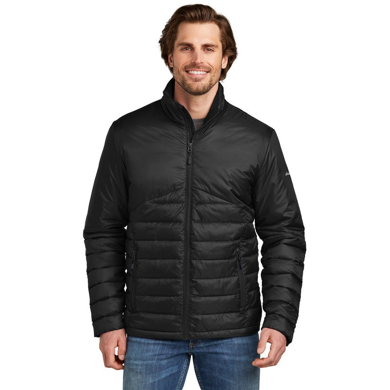 NEW STRAYER Eddie Bauer ® Quilted Jacket - DEEP BLACK – Strayer Gift Store