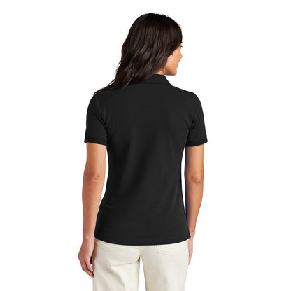 NEW STRAYER Brooks Brothers® Women’s Pima Cotton Pique Polo - Deep Black