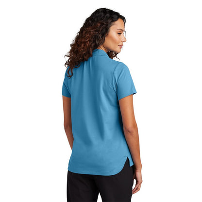 NEW STRAYER Mercer+Mettle™ Women’s Stretch Pique Polo - Parisian Blue