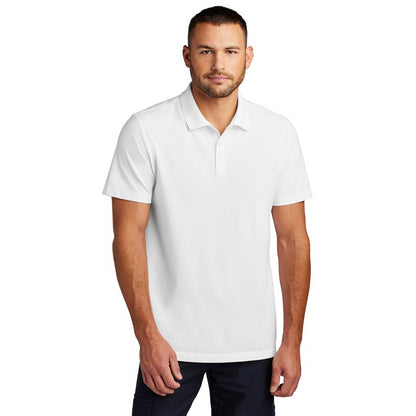 NEW STRAYER Mercer+Mettle™ Stretch Pique Polo - White