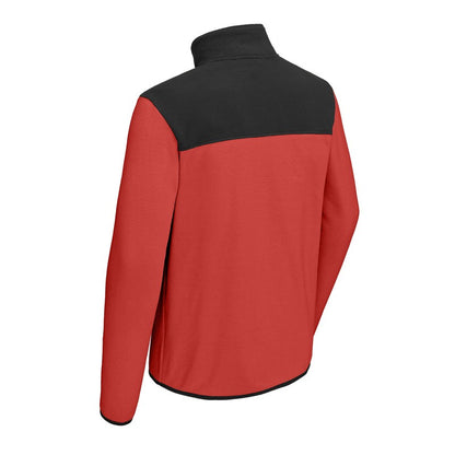 STRAYER The North Face® Glacier 1/4-Zip Fleece - Rage Red / TNF Black