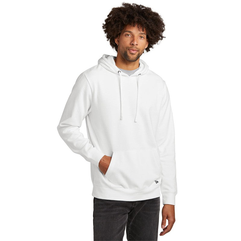 STRAYER New Era ® Comeback Fleece Pullover Hoodie - WHITE