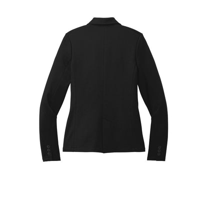 NEW STRAYER Mercer+Mettle™ Women’s Relaxed Knit Blazer - Deep Black