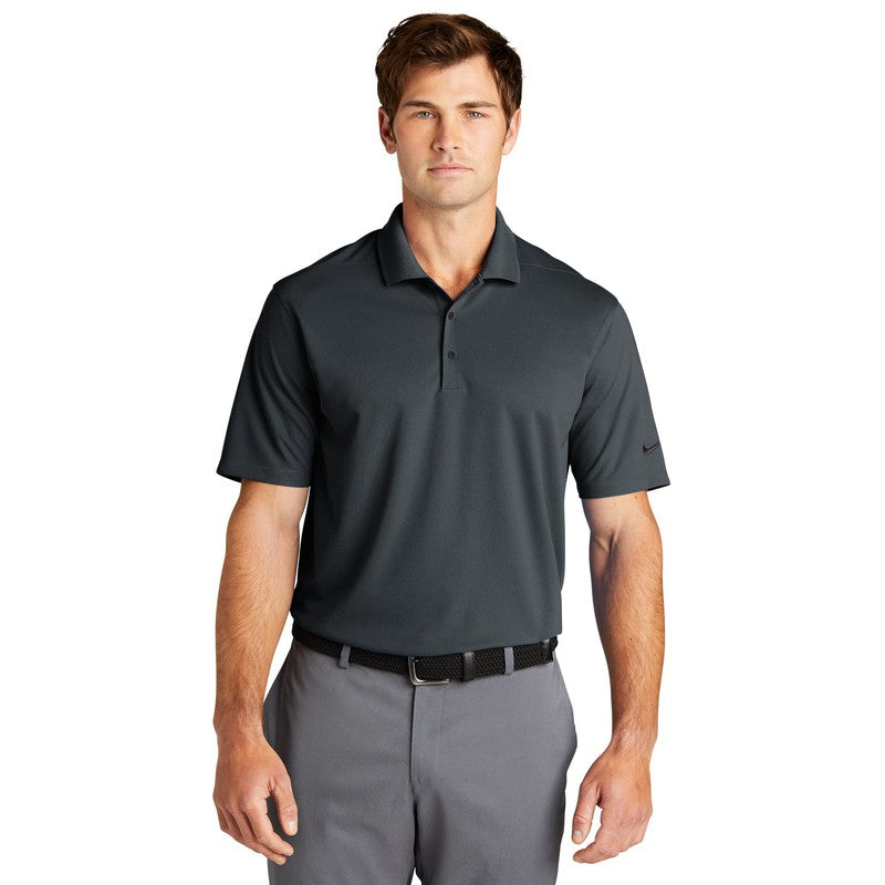 STRAYER Nike Dri-FIT Micro Pique 2.0 Polo - Anthracite