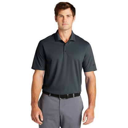 NEW STRAYER Nike Dri-FIT Micro Pique 2.0 Polo - Anthracite