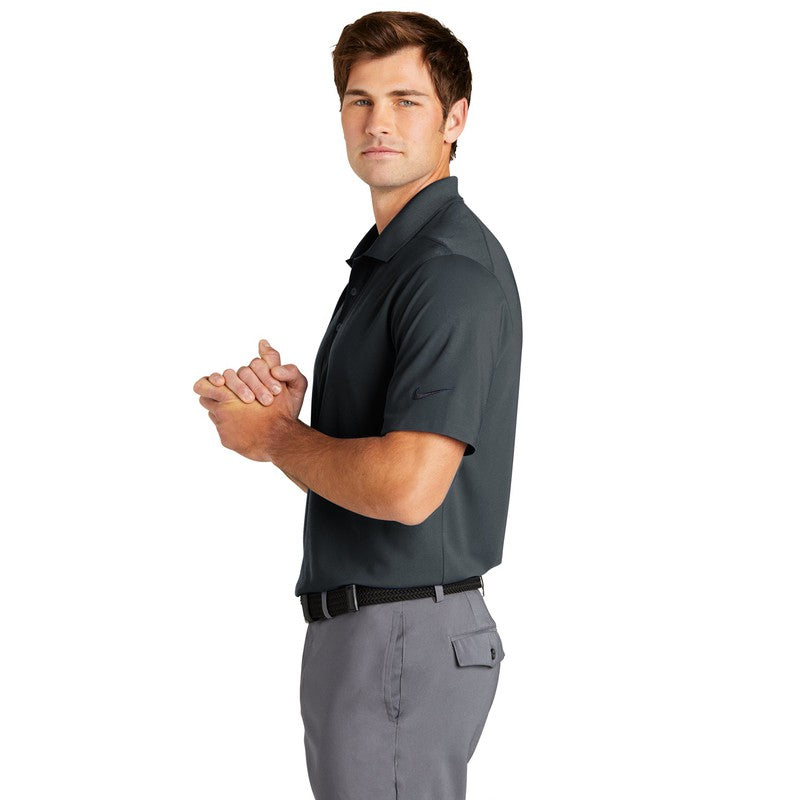 STRAYER Nike Dri-FIT Micro Pique 2.0 Polo - Anthracite