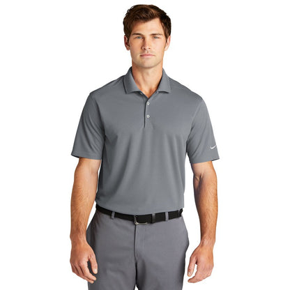 NEW STRAYER Nike Dri-FIT Micro Pique 2.0 Polo - Cool Grey