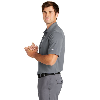 NEW STRAYER Nike Dri-FIT Micro Pique 2.0 Polo - Cool Grey