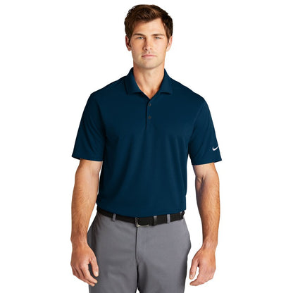 NEW STRAYER Nike Dri-FIT Micro Pique 2.0 Polo - Navy