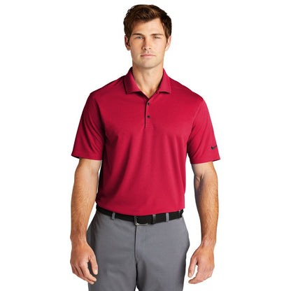 STRAYER Nike Dri-FIT Micro Pique 2.0 Polo - University Red